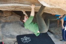 Bouldering in Hueco Tanks on 12/23/2018 with Blue Lizard Climbing and Yoga

Filename: SRM_20181223_1249451.jpg
Aperture: f/4.0
Shutter Speed: 1/200
Body: Canon EOS-1D Mark II
Lens: Canon EF 50mm f/1.8 II