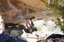 Bouldering in Hueco Tanks on 12/23/2018 with Blue Lizard Climbing and Yoga

Filename: SRM_20181223_1256060.jpg
Aperture: f/4.0
Shutter Speed: 1/320
Body: Canon EOS-1D Mark II
Lens: Canon EF 50mm f/1.8 II