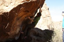 Bouldering in Hueco Tanks on 12/23/2018 with Blue Lizard Climbing and Yoga

Filename: SRM_20181223_1347390.jpg
Aperture: f/4.0
Shutter Speed: 1/800
Body: Canon EOS-1D Mark II
Lens: Canon EF 16-35mm f/2.8 L