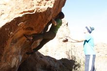 Bouldering in Hueco Tanks on 12/23/2018 with Blue Lizard Climbing and Yoga

Filename: SRM_20181223_1347490.jpg
Aperture: f/4.0
Shutter Speed: 1/800
Body: Canon EOS-1D Mark II
Lens: Canon EF 16-35mm f/2.8 L