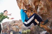 Bouldering in Hueco Tanks on 12/23/2018 with Blue Lizard Climbing and Yoga

Filename: SRM_20181223_1354110.jpg
Aperture: f/4.0
Shutter Speed: 1/640
Body: Canon EOS-1D Mark II
Lens: Canon EF 16-35mm f/2.8 L