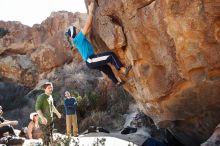 Bouldering in Hueco Tanks on 12/23/2018 with Blue Lizard Climbing and Yoga

Filename: SRM_20181223_1401500.jpg
Aperture: f/5.6
Shutter Speed: 1/250
Body: Canon EOS-1D Mark II
Lens: Canon EF 16-35mm f/2.8 L