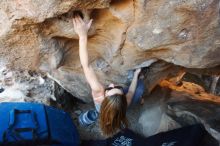 Bouldering in Hueco Tanks on 12/23/2018 with Blue Lizard Climbing and Yoga

Filename: SRM_20181223_1409590.jpg
Aperture: f/4.0
Shutter Speed: 1/200
Body: Canon EOS-1D Mark II
Lens: Canon EF 16-35mm f/2.8 L