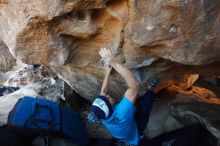 Bouldering in Hueco Tanks on 12/23/2018 with Blue Lizard Climbing and Yoga

Filename: SRM_20181223_1411130.jpg
Aperture: f/4.0
Shutter Speed: 1/320
Body: Canon EOS-1D Mark II
Lens: Canon EF 16-35mm f/2.8 L