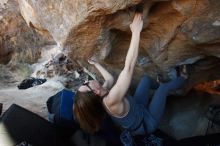 Bouldering in Hueco Tanks on 12/23/2018 with Blue Lizard Climbing and Yoga

Filename: SRM_20181223_1415410.jpg
Aperture: f/4.5
Shutter Speed: 1/400
Body: Canon EOS-1D Mark II
Lens: Canon EF 16-35mm f/2.8 L