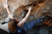 Bouldering in Hueco Tanks on 12/23/2018 with Blue Lizard Climbing and Yoga

Filename: SRM_20181223_1416580.jpg
Aperture: f/4.5
Shutter Speed: 1/320
Body: Canon EOS-1D Mark II
Lens: Canon EF 16-35mm f/2.8 L