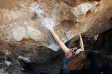 Bouldering in Hueco Tanks on 12/23/2018 with Blue Lizard Climbing and Yoga

Filename: SRM_20181223_1428000.jpg
Aperture: f/5.0
Shutter Speed: 1/320
Body: Canon EOS-1D Mark II
Lens: Canon EF 16-35mm f/2.8 L