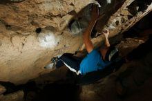 Bouldering in Hueco Tanks on 12/23/2018 with Blue Lizard Climbing and Yoga
Filename: SRM_20181223_1508100.jpg
Aperture: f/8.0
Shutter Speed: 1/160
Body: Canon EOS-1D Mark II
Lens: Canon EF 16-35mm f/2.8 L