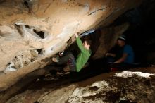 Bouldering in Hueco Tanks on 12/23/2018 with Blue Lizard Climbing and Yoga

Filename: SRM_20181223_1538080.jpg
Aperture: f/8.0
Shutter Speed: 1/250
Body: Canon EOS-1D Mark II
Lens: Canon EF 16-35mm f/2.8 L