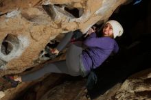 Bouldering in Hueco Tanks on 12/23/2018 with Blue Lizard Climbing and Yoga

Filename: SRM_20181223_1552300.jpg
Aperture: f/8.0
Shutter Speed: 1/250
Body: Canon EOS-1D Mark II
Lens: Canon EF 16-35mm f/2.8 L