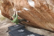 Bouldering in Hueco Tanks on 12/23/2018 with Blue Lizard Climbing and Yoga

Filename: SRM_20181223_1651420.jpg
Aperture: f/2.8
Shutter Speed: 1/200
Body: Canon EOS-1D Mark II
Lens: Canon EF 50mm f/1.8 II