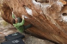 Bouldering in Hueco Tanks on 12/23/2018 with Blue Lizard Climbing and Yoga

Filename: SRM_20181223_1657290.jpg
Aperture: f/2.8
Shutter Speed: 1/320
Body: Canon EOS-1D Mark II
Lens: Canon EF 50mm f/1.8 II