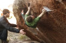 Bouldering in Hueco Tanks on 12/23/2018 with Blue Lizard Climbing and Yoga

Filename: SRM_20181223_1703020.jpg
Aperture: f/2.8
Shutter Speed: 1/320
Body: Canon EOS-1D Mark II
Lens: Canon EF 50mm f/1.8 II