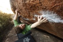 Bouldering in Hueco Tanks on 12/23/2018 with Blue Lizard Climbing and Yoga

Filename: SRM_20181223_1711281.jpg
Aperture: f/4.0
Shutter Speed: 1/320
Body: Canon EOS-1D Mark II
Lens: Canon EF 16-35mm f/2.8 L