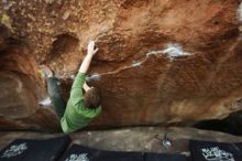 Bouldering in Hueco Tanks on 12/23/2018 with Blue Lizard Climbing and Yoga

Filename: SRM_20181223_1718060.jpg
Aperture: f/4.0
Shutter Speed: 1/250
Body: Canon EOS-1D Mark II
Lens: Canon EF 16-35mm f/2.8 L