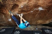 Bouldering in Hueco Tanks on 12/23/2018 with Blue Lizard Climbing and Yoga

Filename: SRM_20181223_1719240.jpg
Aperture: f/4.0
Shutter Speed: 1/250
Body: Canon EOS-1D Mark II
Lens: Canon EF 16-35mm f/2.8 L