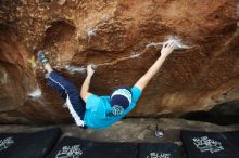 Bouldering in Hueco Tanks on 12/23/2018 with Blue Lizard Climbing and Yoga

Filename: SRM_20181223_1719260.jpg
Aperture: f/4.0
Shutter Speed: 1/250
Body: Canon EOS-1D Mark II
Lens: Canon EF 16-35mm f/2.8 L