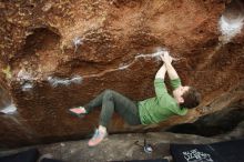 Bouldering in Hueco Tanks on 12/23/2018 with Blue Lizard Climbing and Yoga

Filename: SRM_20181223_1719581.jpg
Aperture: f/4.0
Shutter Speed: 1/250
Body: Canon EOS-1D Mark II
Lens: Canon EF 16-35mm f/2.8 L