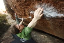 Bouldering in Hueco Tanks on 12/23/2018 with Blue Lizard Climbing and Yoga

Filename: SRM_20181223_1724391.jpg
Aperture: f/4.0
Shutter Speed: 1/250
Body: Canon EOS-1D Mark II
Lens: Canon EF 16-35mm f/2.8 L