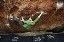 Bouldering in Hueco Tanks on 12/23/2018 with Blue Lizard Climbing and Yoga

Filename: SRM_20181223_1726080.jpg
Aperture: f/4.0
Shutter Speed: 1/250
Body: Canon EOS-1D Mark II
Lens: Canon EF 16-35mm f/2.8 L