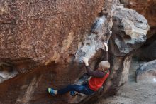 Bouldering in Hueco Tanks on 12/24/2018 with Blue Lizard Climbing and Yoga

Filename: SRM_20181224_1021070.jpg
Aperture: f/4.0
Shutter Speed: 1/320
Body: Canon EOS-1D Mark II
Lens: Canon EF 50mm f/1.8 II