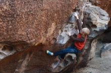 Bouldering in Hueco Tanks on 12/24/2018 with Blue Lizard Climbing and Yoga

Filename: SRM_20181224_1021160.jpg
Aperture: f/4.0
Shutter Speed: 1/250
Body: Canon EOS-1D Mark II
Lens: Canon EF 50mm f/1.8 II