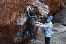 Bouldering in Hueco Tanks on 12/24/2018 with Blue Lizard Climbing and Yoga

Filename: SRM_20181224_1027060.jpg
Aperture: f/4.0
Shutter Speed: 1/400
Body: Canon EOS-1D Mark II
Lens: Canon EF 50mm f/1.8 II