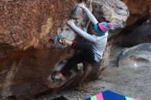 Bouldering in Hueco Tanks on 12/24/2018 with Blue Lizard Climbing and Yoga

Filename: SRM_20181224_1028160.jpg
Aperture: f/4.0
Shutter Speed: 1/320
Body: Canon EOS-1D Mark II
Lens: Canon EF 50mm f/1.8 II