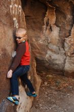 Bouldering in Hueco Tanks on 12/24/2018 with Blue Lizard Climbing and Yoga

Filename: SRM_20181224_1031430.jpg
Aperture: f/4.0
Shutter Speed: 1/200
Body: Canon EOS-1D Mark II
Lens: Canon EF 50mm f/1.8 II