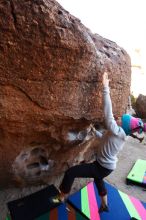 Bouldering in Hueco Tanks on 12/24/2018 with Blue Lizard Climbing and Yoga

Filename: SRM_20181224_1037571.jpg
Aperture: f/4.0
Shutter Speed: 1/200
Body: Canon EOS-1D Mark II
Lens: Canon EF 16-35mm f/2.8 L