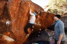 Bouldering in Hueco Tanks on 12/24/2018 with Blue Lizard Climbing and Yoga

Filename: SRM_20181224_1058340.jpg
Aperture: f/5.6
Shutter Speed: 1/320
Body: Canon EOS-1D Mark II
Lens: Canon EF 16-35mm f/2.8 L