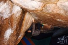 Bouldering in Hueco Tanks on 12/24/2018 with Blue Lizard Climbing and Yoga

Filename: SRM_20181224_1108430.jpg
Aperture: f/4.5
Shutter Speed: 1/125
Body: Canon EOS-1D Mark II
Lens: Canon EF 16-35mm f/2.8 L