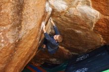 Bouldering in Hueco Tanks on 12/24/2018 with Blue Lizard Climbing and Yoga

Filename: SRM_20181224_1116280.jpg
Aperture: f/2.8
Shutter Speed: 1/320
Body: Canon EOS-1D Mark II
Lens: Canon EF 50mm f/1.8 II