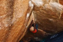 Bouldering in Hueco Tanks on 12/24/2018 with Blue Lizard Climbing and Yoga

Filename: SRM_20181224_1116520.jpg
Aperture: f/2.8
Shutter Speed: 1/320
Body: Canon EOS-1D Mark II
Lens: Canon EF 50mm f/1.8 II