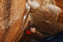 Bouldering in Hueco Tanks on 12/24/2018 with Blue Lizard Climbing and Yoga

Filename: SRM_20181224_1116560.jpg
Aperture: f/2.8
Shutter Speed: 1/400
Body: Canon EOS-1D Mark II
Lens: Canon EF 50mm f/1.8 II