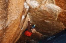 Bouldering in Hueco Tanks on 12/24/2018 with Blue Lizard Climbing and Yoga

Filename: SRM_20181224_1117040.jpg
Aperture: f/2.8
Shutter Speed: 1/320
Body: Canon EOS-1D Mark II
Lens: Canon EF 50mm f/1.8 II