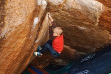 Bouldering in Hueco Tanks on 12/24/2018 with Blue Lizard Climbing and Yoga

Filename: SRM_20181224_1117550.jpg
Aperture: f/2.8
Shutter Speed: 1/250
Body: Canon EOS-1D Mark II
Lens: Canon EF 50mm f/1.8 II