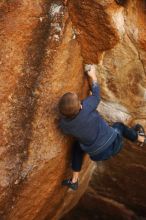 Bouldering in Hueco Tanks on 12/24/2018 with Blue Lizard Climbing and Yoga

Filename: SRM_20181224_1118580.jpg
Aperture: f/2.8
Shutter Speed: 1/500
Body: Canon EOS-1D Mark II
Lens: Canon EF 50mm f/1.8 II