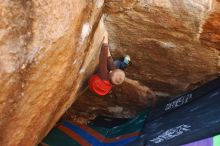 Bouldering in Hueco Tanks on 12/24/2018 with Blue Lizard Climbing and Yoga

Filename: SRM_20181224_1122310.jpg
Aperture: f/2.8
Shutter Speed: 1/250
Body: Canon EOS-1D Mark II
Lens: Canon EF 50mm f/1.8 II