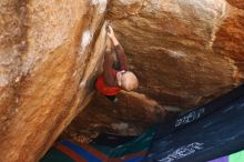 Bouldering in Hueco Tanks on 12/24/2018 with Blue Lizard Climbing and Yoga

Filename: SRM_20181224_1122340.jpg
Aperture: f/2.8
Shutter Speed: 1/250
Body: Canon EOS-1D Mark II
Lens: Canon EF 50mm f/1.8 II