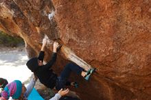 Bouldering in Hueco Tanks on 12/24/2018 with Blue Lizard Climbing and Yoga

Filename: SRM_20181224_1128000.jpg
Aperture: f/3.5
Shutter Speed: 1/320
Body: Canon EOS-1D Mark II
Lens: Canon EF 50mm f/1.8 II