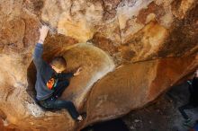 Bouldering in Hueco Tanks on 12/24/2018 with Blue Lizard Climbing and Yoga

Filename: SRM_20181224_1132370.jpg
Aperture: f/5.6
Shutter Speed: 1/200
Body: Canon EOS-1D Mark II
Lens: Canon EF 16-35mm f/2.8 L