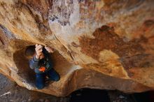 Bouldering in Hueco Tanks on 12/24/2018 with Blue Lizard Climbing and Yoga

Filename: SRM_20181224_1139460.jpg
Aperture: f/5.6
Shutter Speed: 1/200
Body: Canon EOS-1D Mark II
Lens: Canon EF 16-35mm f/2.8 L