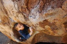 Bouldering in Hueco Tanks on 12/24/2018 with Blue Lizard Climbing and Yoga

Filename: SRM_20181224_1140020.jpg
Aperture: f/5.6
Shutter Speed: 1/200
Body: Canon EOS-1D Mark II
Lens: Canon EF 16-35mm f/2.8 L