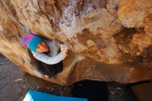 Bouldering in Hueco Tanks on 12/24/2018 with Blue Lizard Climbing and Yoga

Filename: SRM_20181224_1141500.jpg
Aperture: f/5.6
Shutter Speed: 1/200
Body: Canon EOS-1D Mark II
Lens: Canon EF 16-35mm f/2.8 L