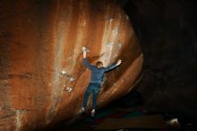 Bouldering in Hueco Tanks on 12/24/2018 with Blue Lizard Climbing and Yoga

Filename: SRM_20181224_1233240.jpg
Aperture: f/8.0
Shutter Speed: 1/250
Body: Canon EOS-1D Mark II
Lens: Canon EF 16-35mm f/2.8 L