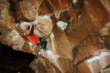 Bouldering in Hueco Tanks on 12/24/2018 with Blue Lizard Climbing and Yoga

Filename: SRM_20181224_1432380.jpg
Aperture: f/8.0
Shutter Speed: 1/250
Body: Canon EOS-1D Mark II
Lens: Canon EF 16-35mm f/2.8 L