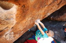 Bouldering in Hueco Tanks on 12/24/2018 with Blue Lizard Climbing and Yoga

Filename: SRM_20181224_1504150.jpg
Aperture: f/5.0
Shutter Speed: 1/320
Body: Canon EOS-1D Mark II
Lens: Canon EF 16-35mm f/2.8 L