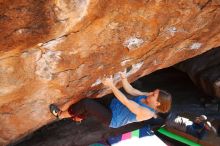 Bouldering in Hueco Tanks on 12/24/2018 with Blue Lizard Climbing and Yoga

Filename: SRM_20181224_1517150.jpg
Aperture: f/5.0
Shutter Speed: 1/320
Body: Canon EOS-1D Mark II
Lens: Canon EF 16-35mm f/2.8 L