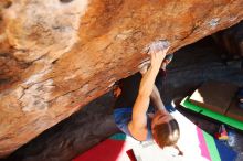 Bouldering in Hueco Tanks on 12/24/2018 with Blue Lizard Climbing and Yoga

Filename: SRM_20181224_1518540.jpg
Aperture: f/5.0
Shutter Speed: 1/400
Body: Canon EOS-1D Mark II
Lens: Canon EF 16-35mm f/2.8 L